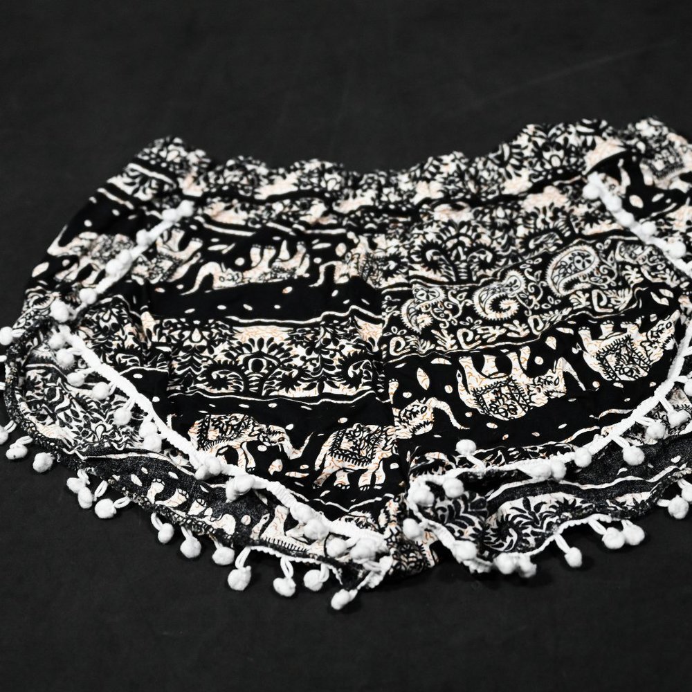 Women Elephant Tassel Summer Casual Shorts